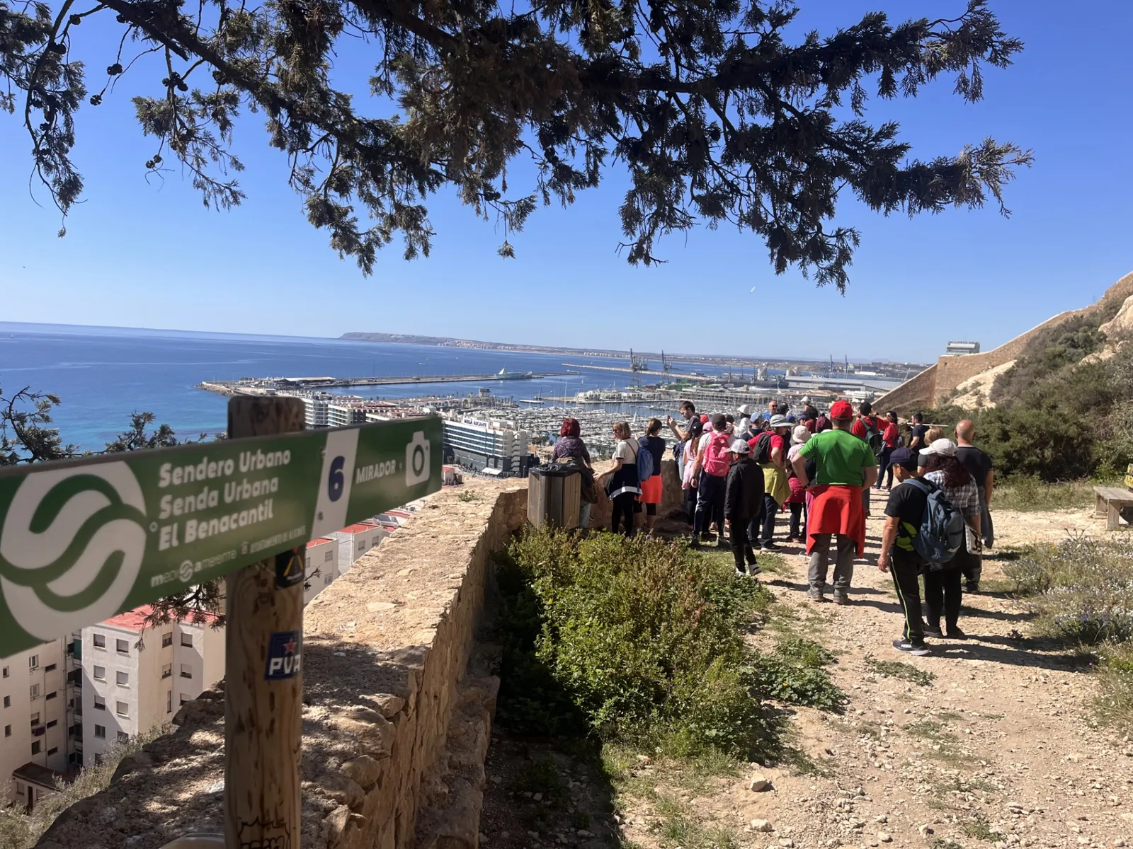 Sendero del Benacantil: ruta guiada gratis el 25 de octubre