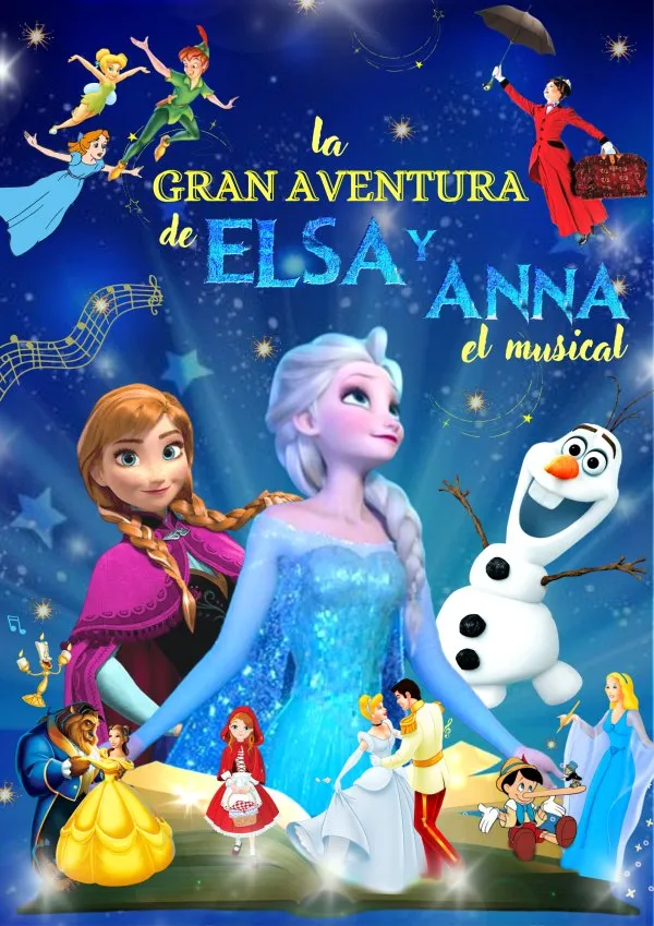 La gran aventura de Elsa y Anna, musical en Don Bosco el 21 nov