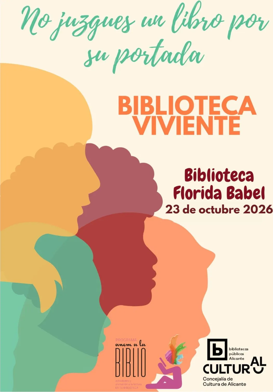 Biblioteca Viviente en Florida-Babel el 23 de octubre