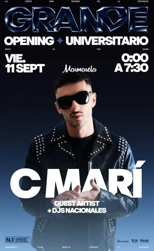 C Marí canta en Marmarela: pop urbano en el puerto