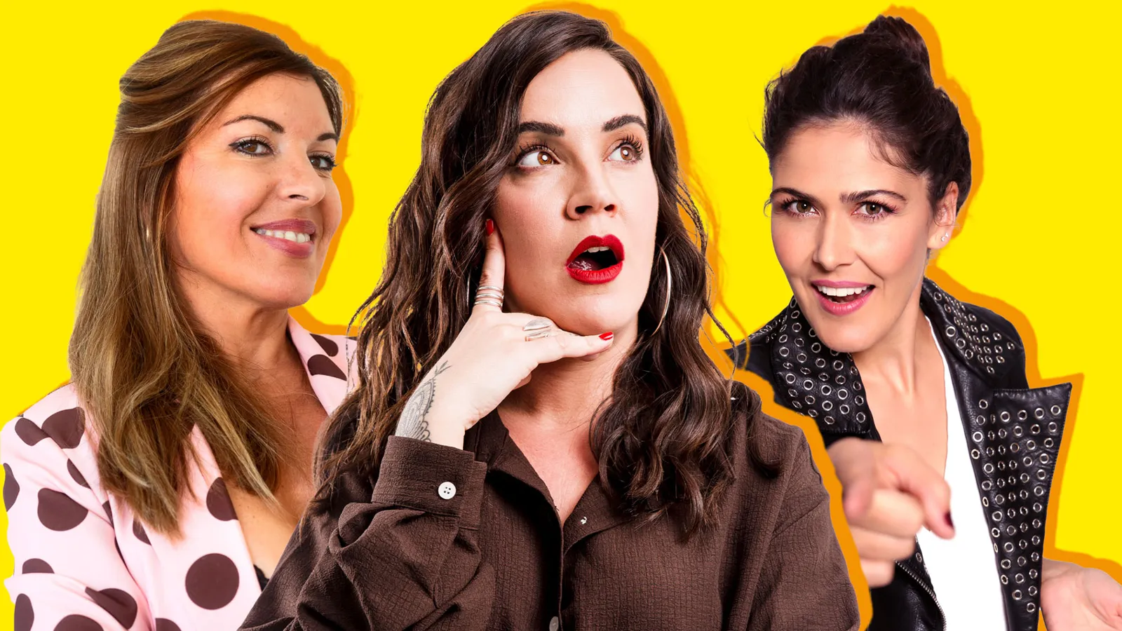 Cómicas: Martita de Graná, Patricia Espejo y Antonia Triviño
