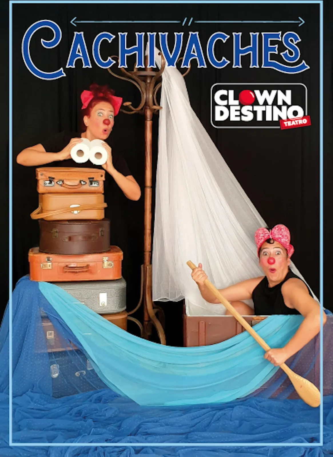 Cachivaches, teatro clown gratis en Alicante el 24 de octubre