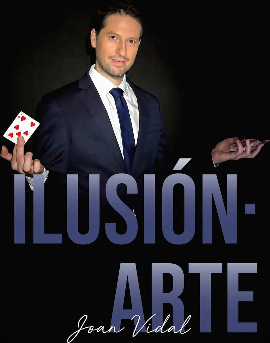 Ilusión-arte, espectáculo de magia de Joan Vidal, el 20 de nov