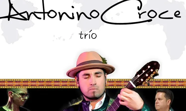 La guitarra mestiza, Antonino Croce Trio, gratis el 23 de octubre