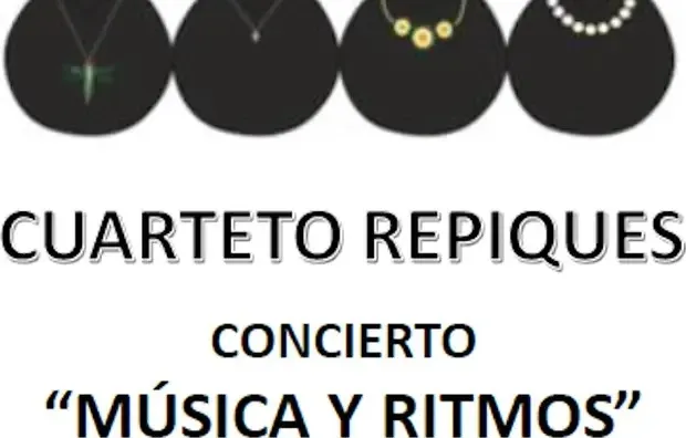 Cuarteto Repiques toca castañuelas en el CSC Playas el 6 de noviembre