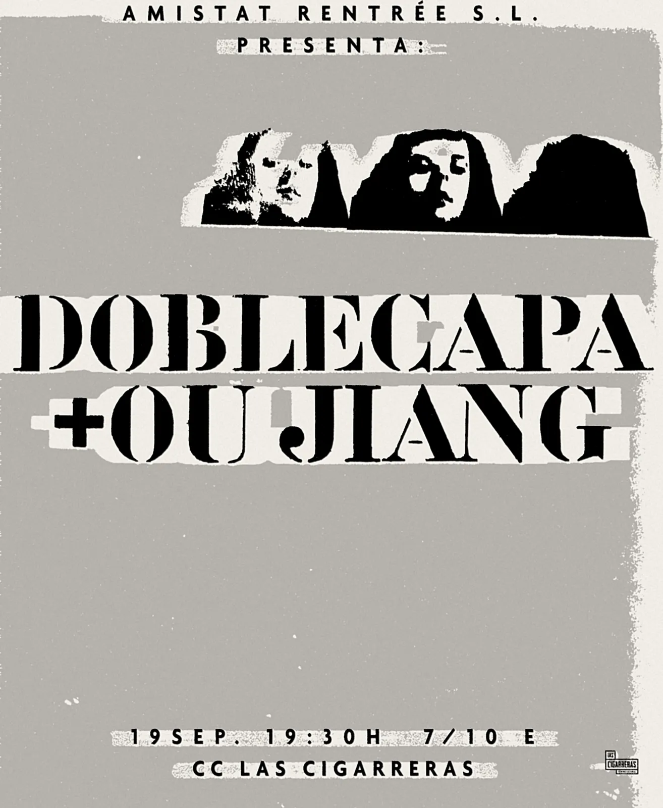 DOBLECAPA: dúo madrileño de blues-grunge  en Las Cigarreras