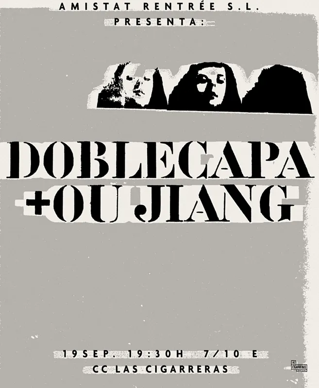 DOBLECAPA: dúo madrileño de blues-grunge  en Las Cigarreras