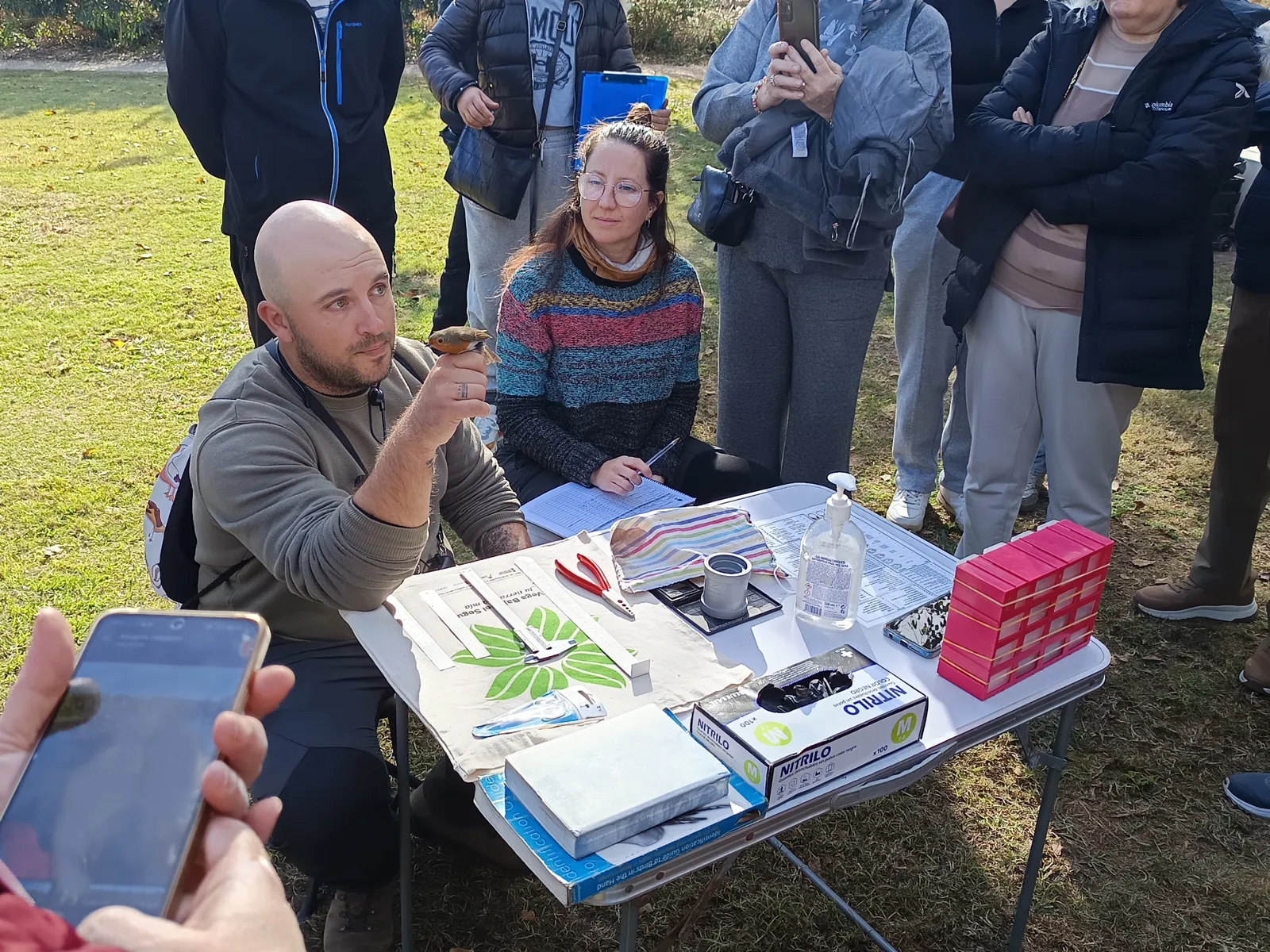 Anillamiento de aves en La Marjal el 8 de noviembre, gratis