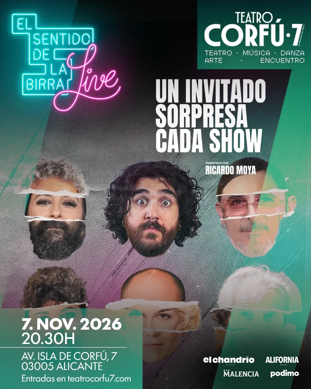 El Sentido de la Birra Live, en el Teatro Corfú Nº7