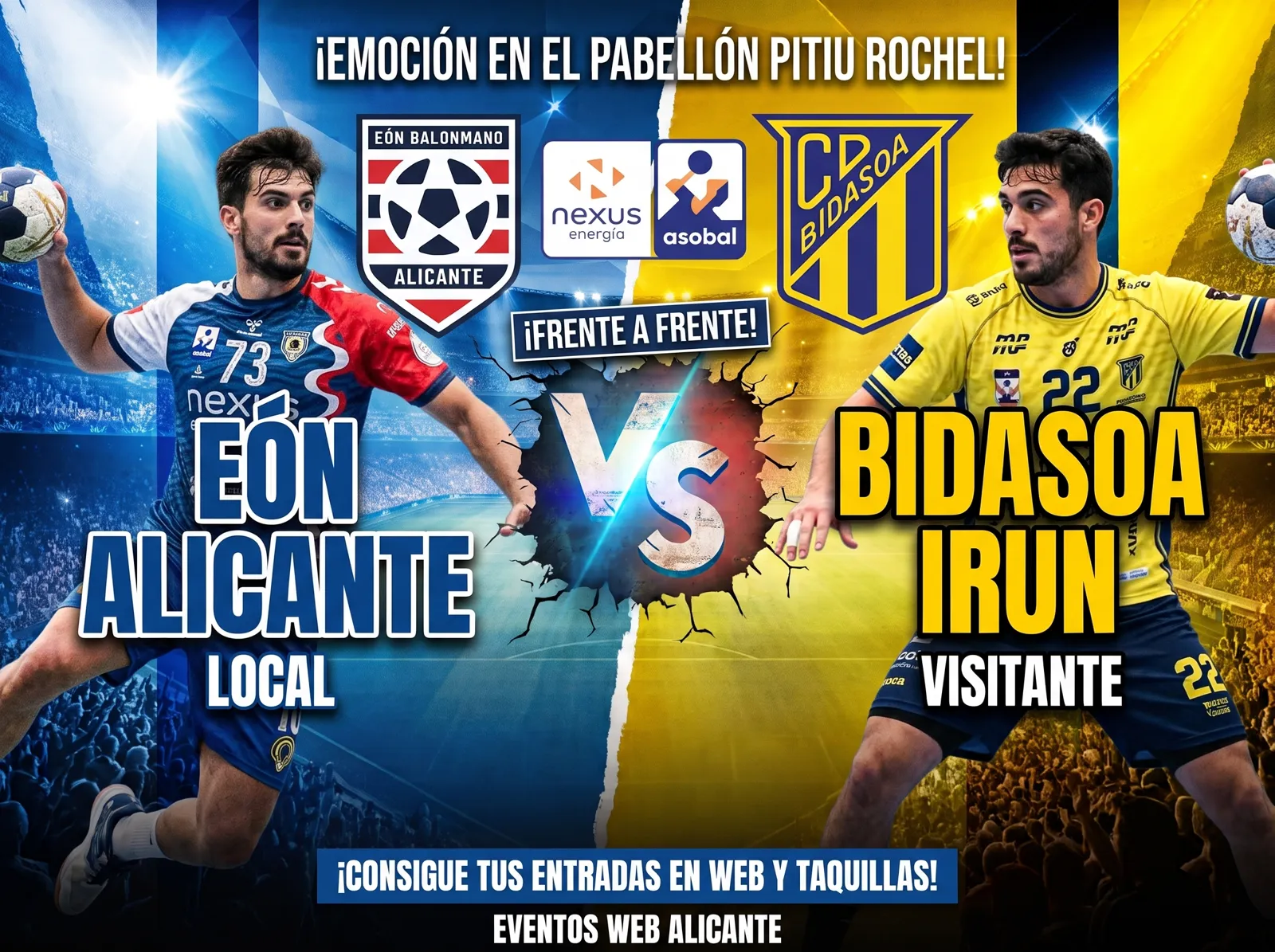 EÓN Alicante - Bidasoa Irun en el Pitiu Rochel el 17 de octubre