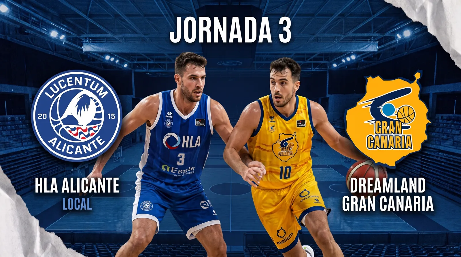 HLA Alicante–Gran Canaria: sábado 10 de octubre a las 18:30