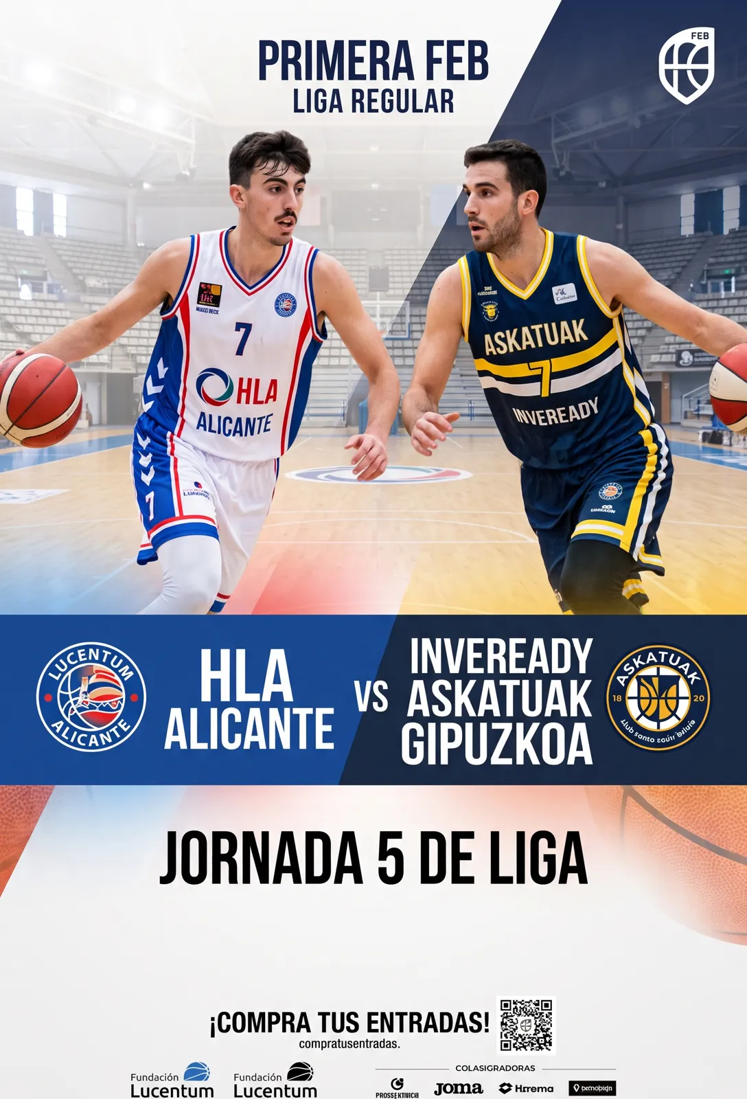 HLA Alicante - Askatuak Gipuzkoa  el 25 de octubre