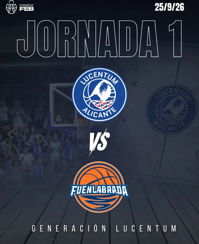 HLA Alicante vs Fuenlabrada: el sábado 26 de septiembre
