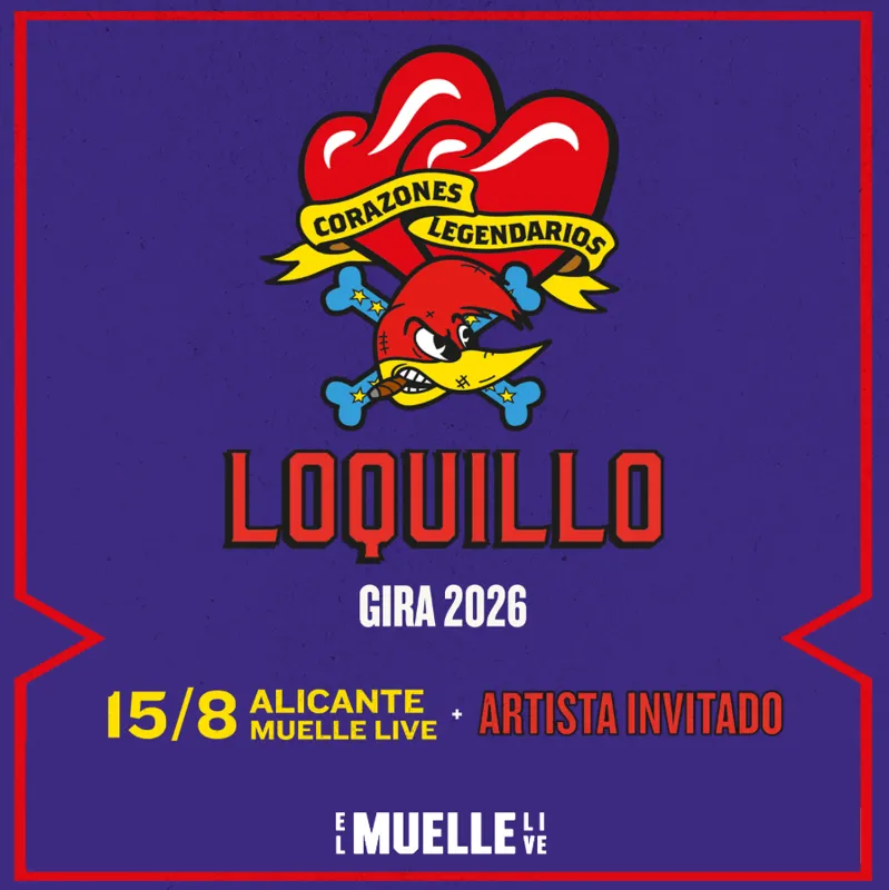 Loquillo enciende el Puerto de Alicante este verano