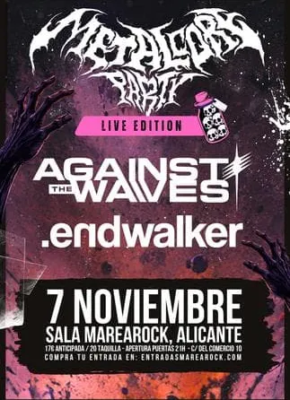 Against The Waves presenta 'Survivalism' en MareaRock el 7 de noviembre