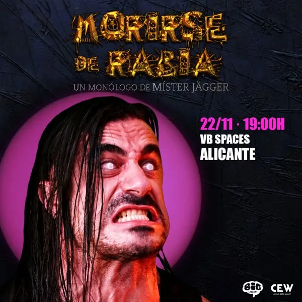 Míster Jägger trae «Morirse de Rabia» a VB Spaces el 22 de noviembre