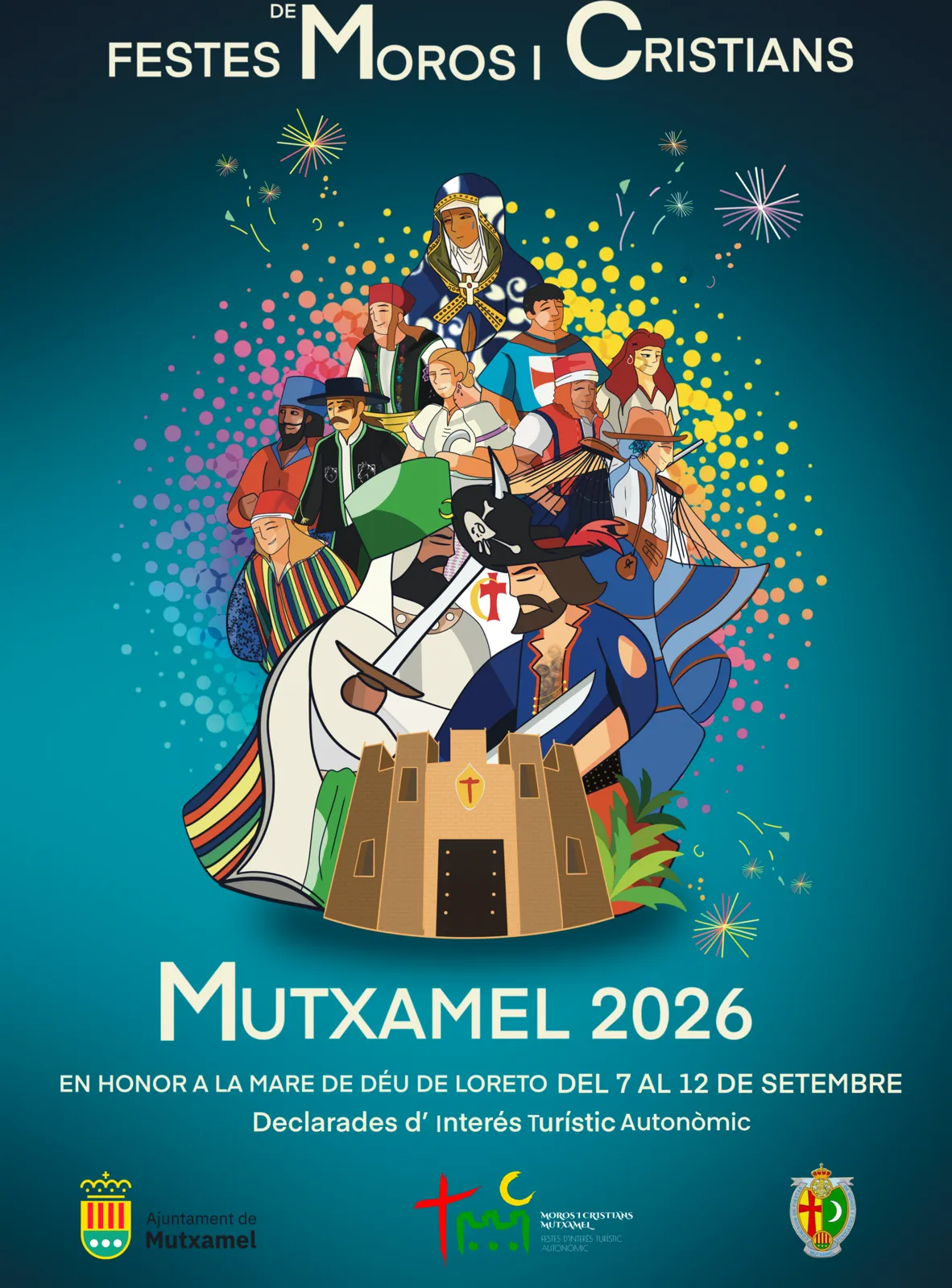 Moros y Cristianos de Mutxamel 2026: programa del 7 al 12 de septiembre