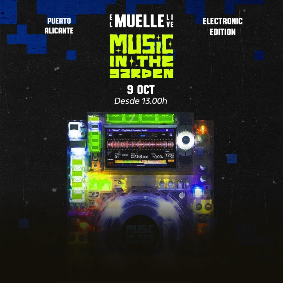 Music In The Garden · Edición de música electrónica en Alicante