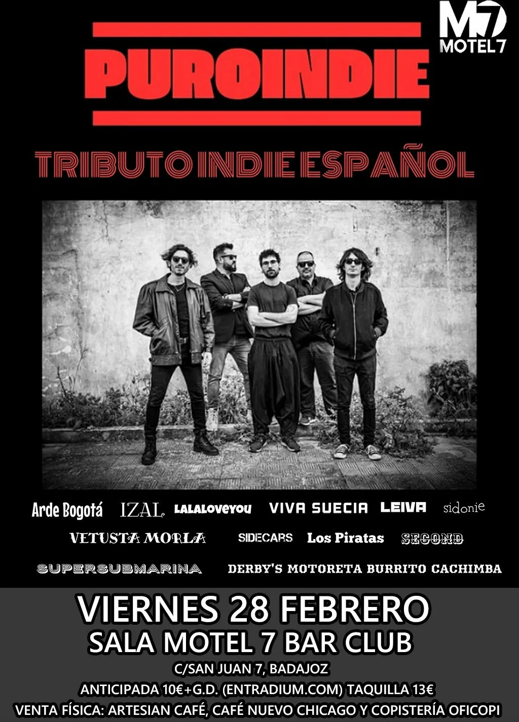 Puro Indie en MareaRock: los himnos del indie español el 30 oct