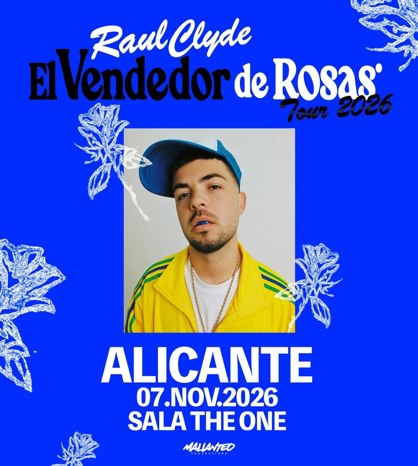 Raul Clyde: El Vendedor de Rosas Tour en Sala The One el 7 de nov