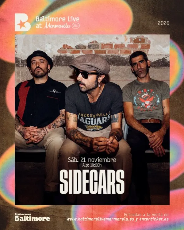 Sidecars presentan «Everest» en Baltimore Live el 21 de noviembre