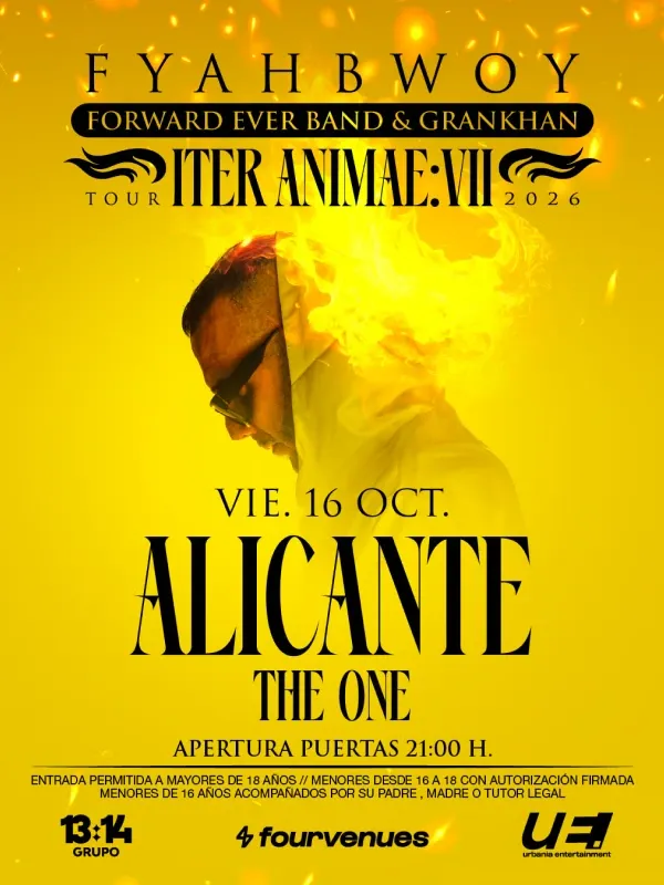 Swan Fyahbwoy lleva su reggae a Sala The One el 16 de octubre