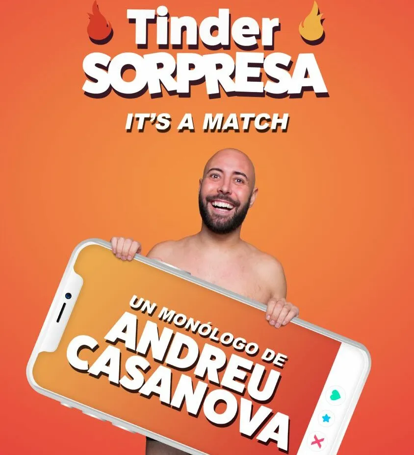 Tinder Sorpresa llega al Teatro Principal: la comedia que te hará reír de tus peores citas