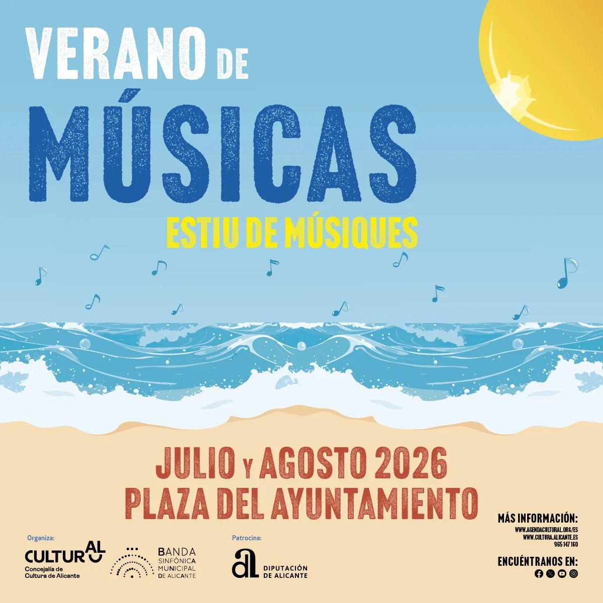 De España al Caribe en una sola noche: música en vivo y entrada libre este agosto en Alicante