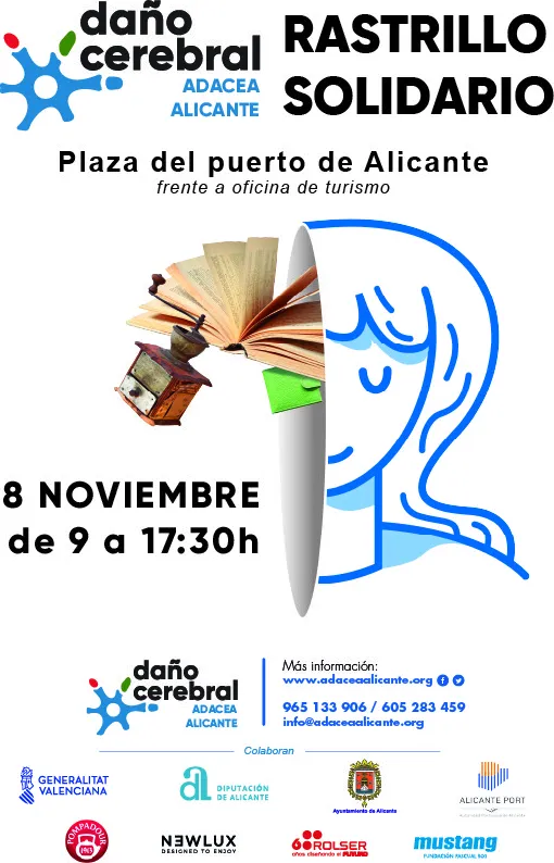 Rastrillo Solidario en Alicante el 8 de noviembre: entrada libre